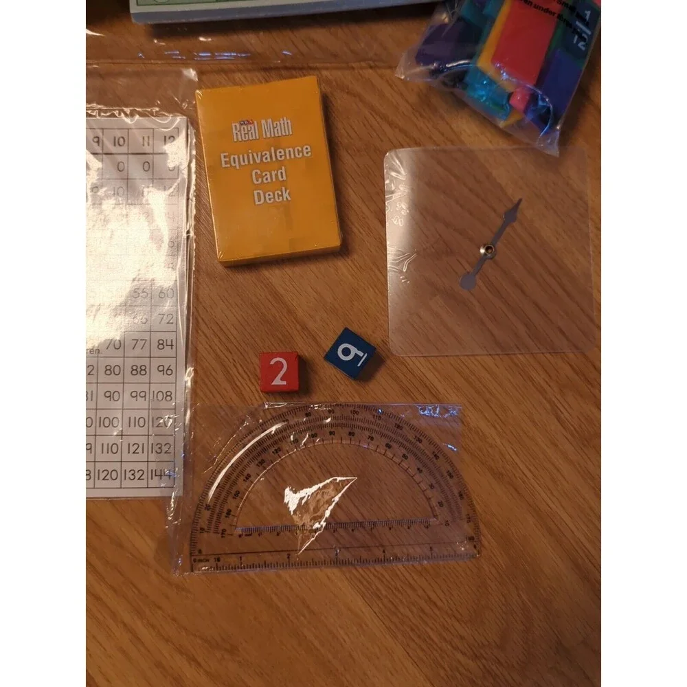 SRA Real Math Individual Manipulative Kit Grades 3-6 McGraw Hill Homeschool
